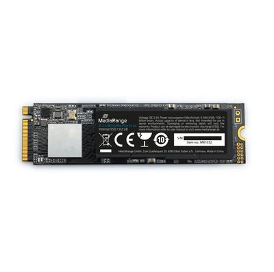 SSD 512G M.2 2280 NVMe PCIe 3.1 x4 MediaRange (MR1032) 42505 фото