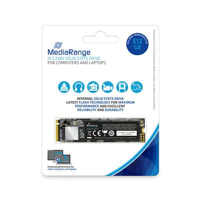 SSD 512G M.2 2280 NVMe PCIe 3.1 x4 MediaRange (MR1032) 42505 фото